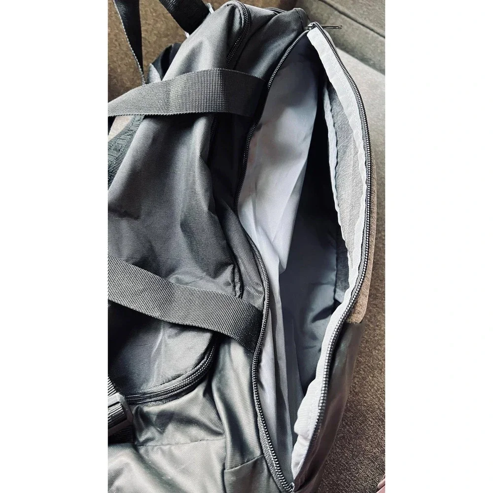 Under Armour Duffle Bag Unisex Black Gray Storm Water Resistant Gym Travel